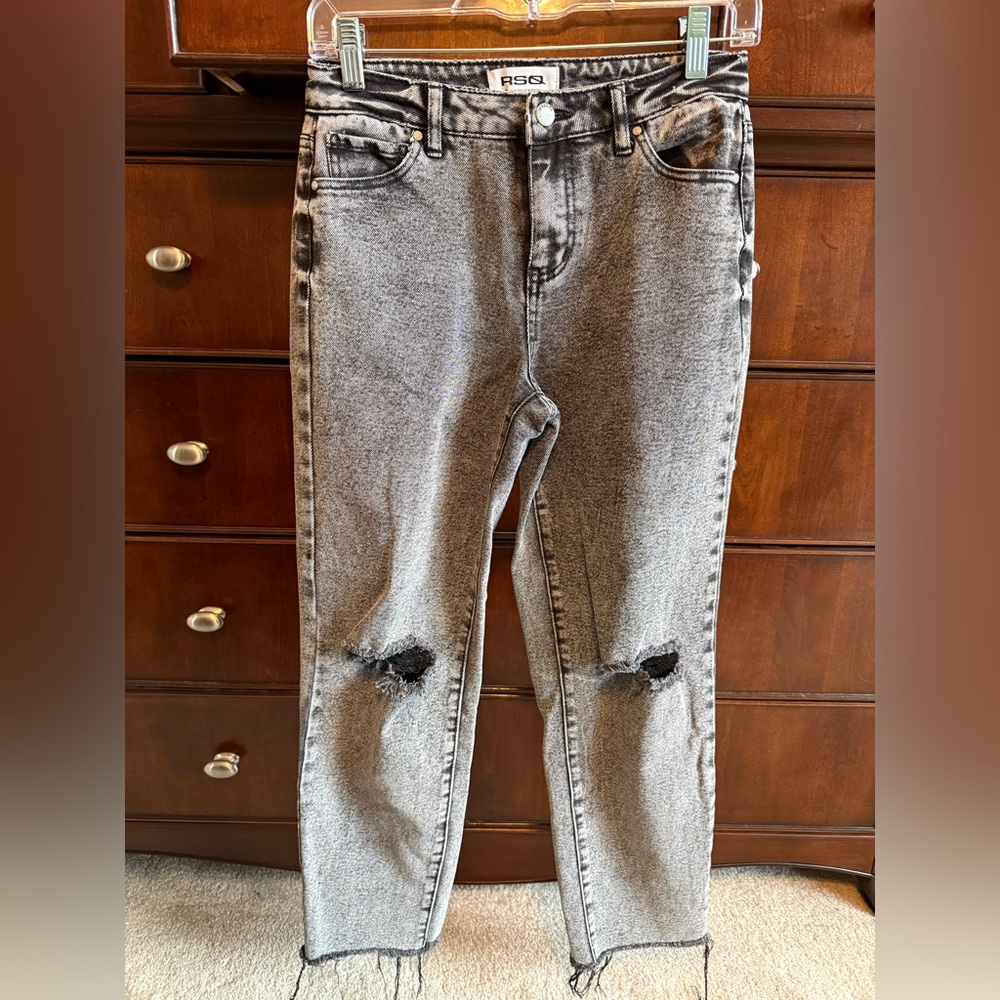 RSQ High Rise Black Jeans